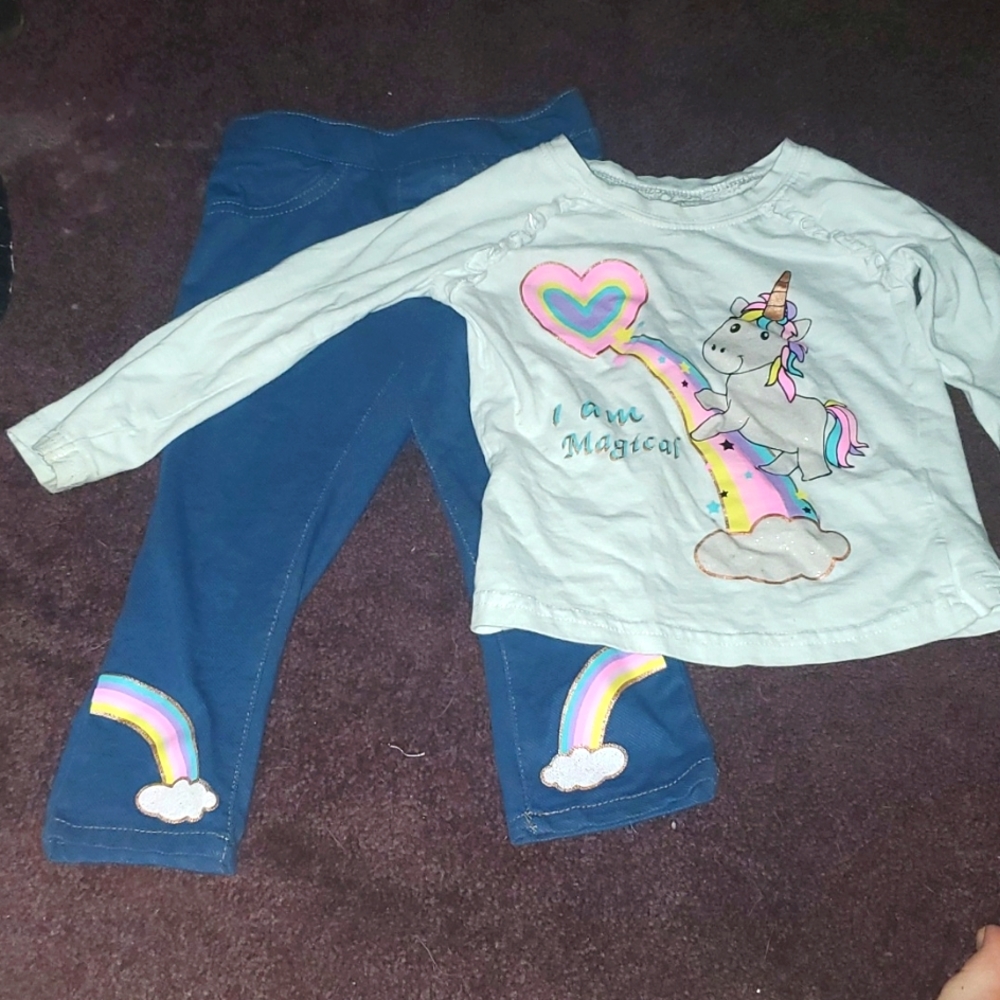 Rainbow Unicorn outfit